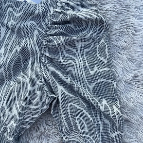 WHIT Glen check wood grey women’s size 2 dress - Picture 8 of 9